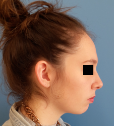 femme de profil